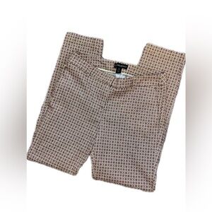 Cynthia Rowley Stretch Pant Brown Print